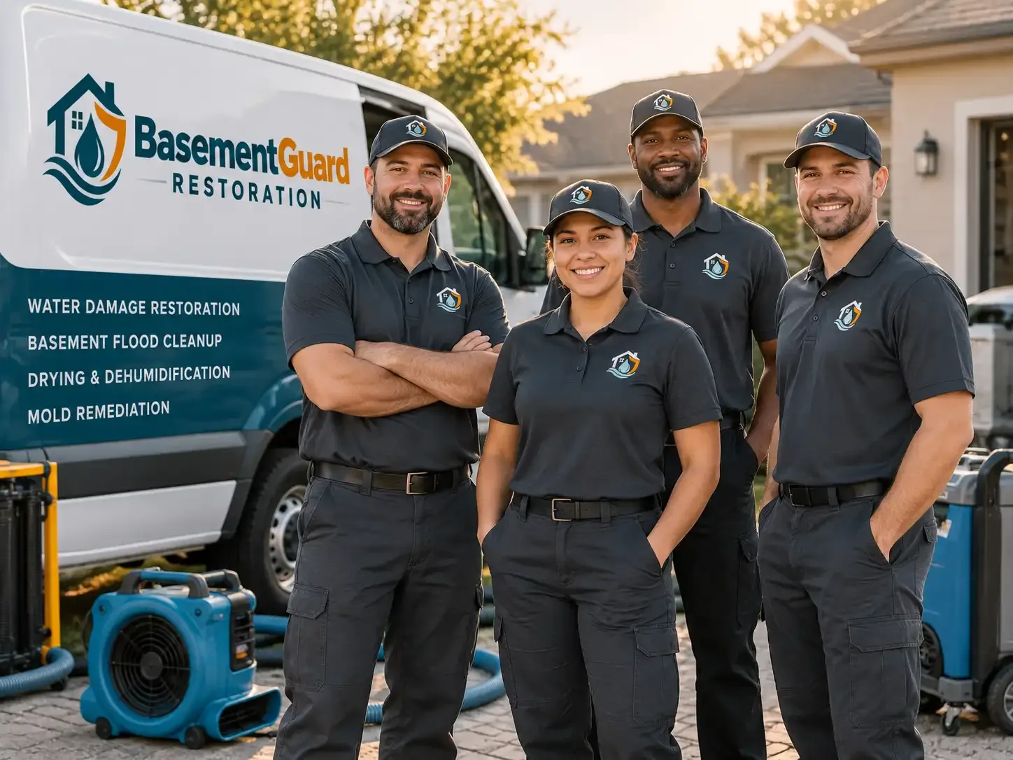 Basement Water Damage Restoration company in Miller, NE